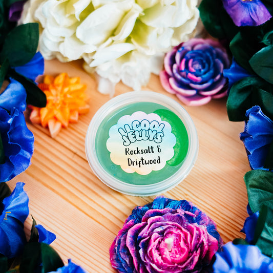 Rock Salt & Driftwood – Jelly Wax Melt